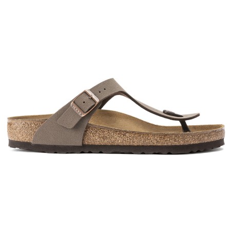 BIRKENSTOCK DONNA - Gizeh Birko-Flor Nubuck - Mocha