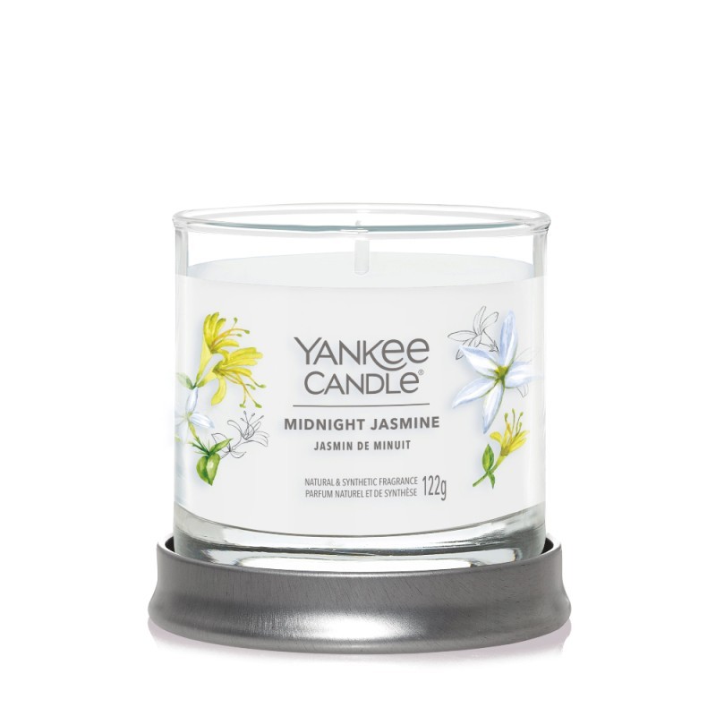 Candela profumata originale Yankee Candle Midnight Jasmine Giara Piccola